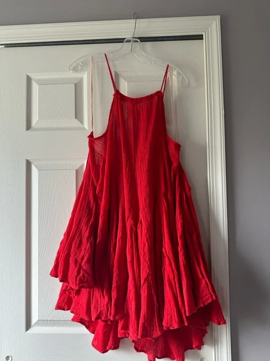 NWOT Free People Catching Rays Halter Dress - Picture 4 of 6